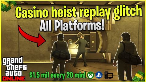 (AFTER PATCH) Casino Heist replay glitch tutorial! Works on all .